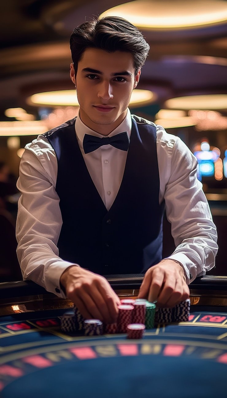 Tampilan menu permainan amin4d dengan kategori slot, live-dealer, dan sportsbook